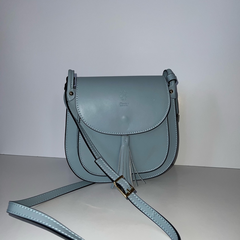 Elegant Blue Crossbody Bag